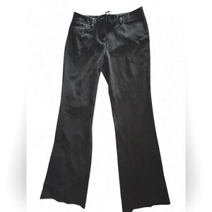 New York & Company Stretch Dress Pants Women's Size 6 Bootcut Low Rise Black